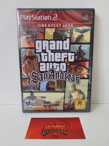 Gta San Andreas Original Lacrado Playstation 2 Ps2